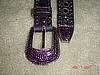 Kippy SmCowboy/girl Buckle- purple