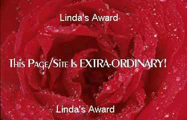 [Linda's Extra-Ordinary Award]