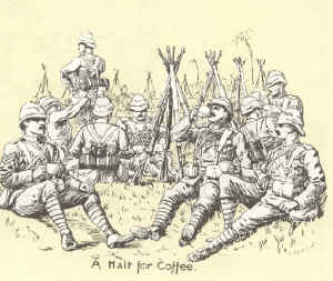 Vojaki so si vzeli as za kavo