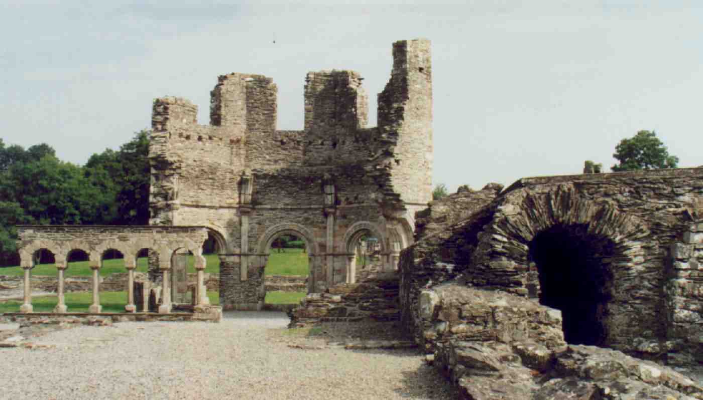 i resti di Mellifont Abbey