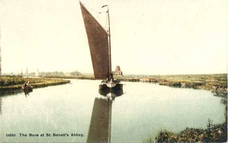 The Bure at St Benet's Abbey. c1908