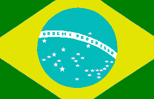 The Cross among the stars of Brazil's flag