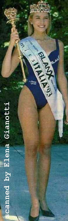 Arianna David Miss Italia 1993