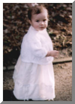 Yasmin's Christening Day at 15 months old