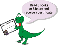 Read 8 books or 8 hours and receive a certificate