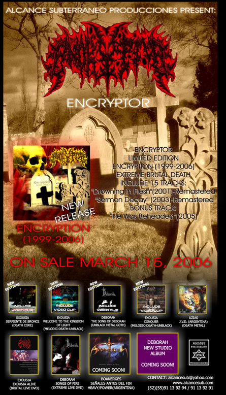 Nueva producción de Encryptor