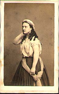 Kate Bateman as Leah, 1865