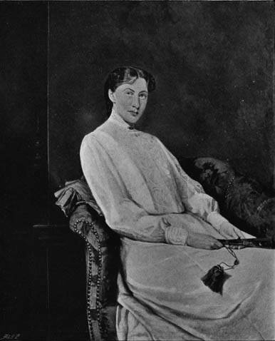 Victoria Spenser Wilkinson, by Eyre Crowe A.R.A. (1905)