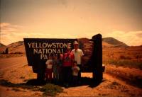 Welcome To Yellowstone sign