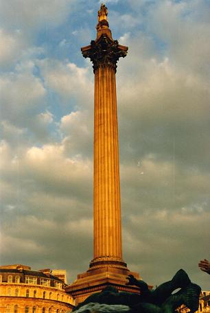 Nelsons Column in Trafalgar Square