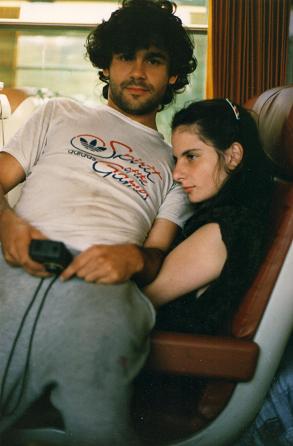  A portuguese and Colombian girl coming from Moscow
