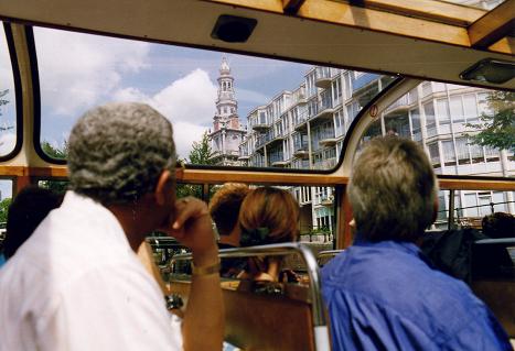 Touristes en croisiere en Hollande