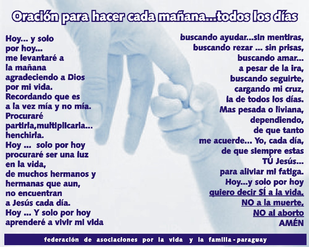 VIDA DE ORACION vida de oracion: