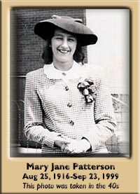 Mary Jane Patterson