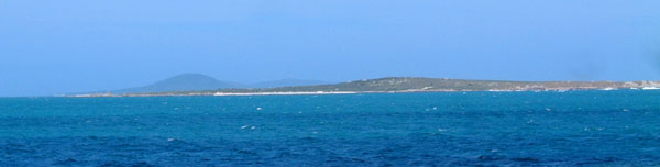Prime Seal Island and Pascoe Islands from Leeka
