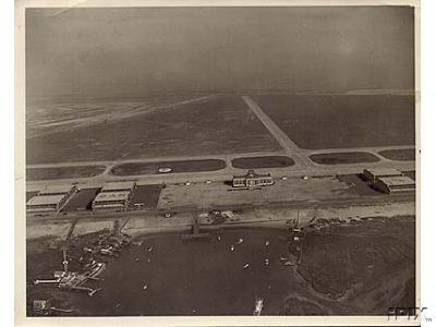 Aerial of Floyd Bennett Field