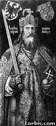 Charlemagne (Charles le magne), King of Franks