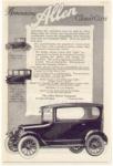 1917 Allen Motor Car ad