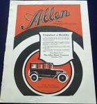 Allen Motor Co Ad 1920 Columbus,Ohio