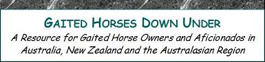 Gaited Horses in Australia, New Zealand and Australasia