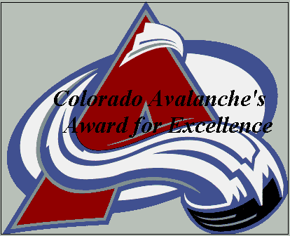 Colorado Avalanches Award