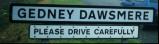 Gedney Dawsmere sign