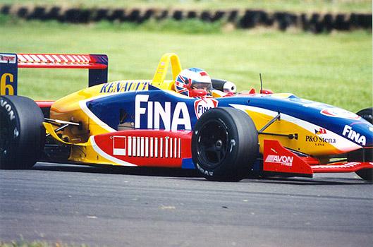 Jenson in Formula 3 in 1999