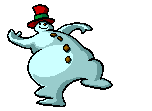 Dancing Snowman, 8 KB