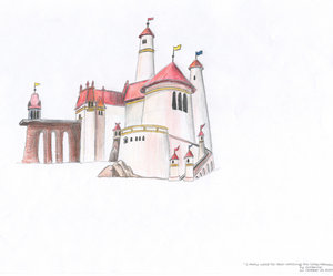 Eric's Castle From The Little Mermaid