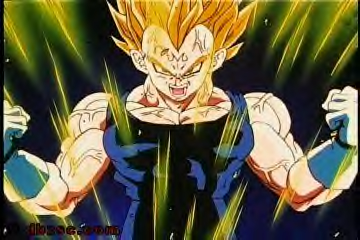 majin vegeta blood
