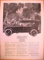 1917 GRANT SIX Touring Car ad