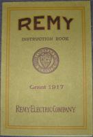 Remy instuction booklet for 1917 Grant