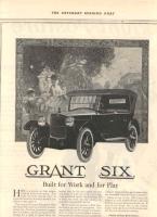 1920 GRANT Six Touring Car ad