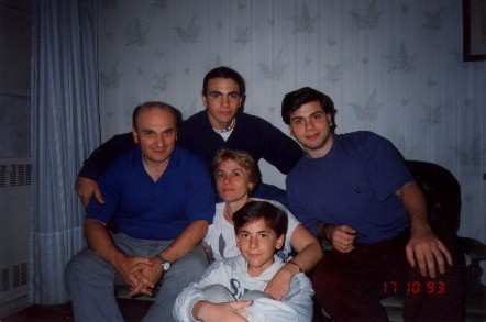 Benjamin, Susana, Guido, Octavio y Sergio.