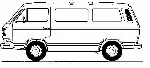 Line Drawing Bus : Vw quiz