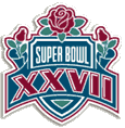 Super Bowl 27 logo