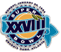 Super Bowl 28 logo