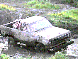 Clay's 1977 GMC Jimmy in mud