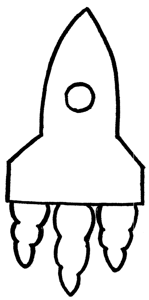 blank rocket