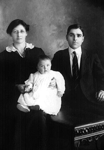 Alfred J. Sonier & Parents c.1916