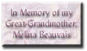 In Memory of Melina
