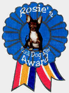 Rosie's Cool Site Award