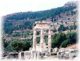 Oracle of Delphi ruins