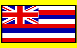 Hawaiian Flag Clip Art by Broderbund's The Print Shop Ensemble III