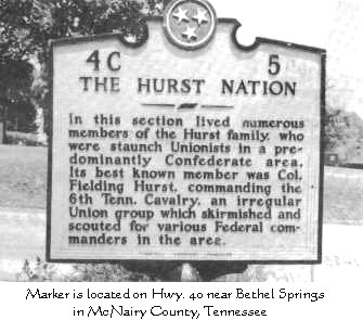 Marker in McNairy Co., TN