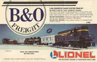 Lionel B & O Diesel Freight Train Set