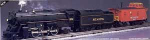 Lionel Reading Steam Locomotive, Tender & Caboose