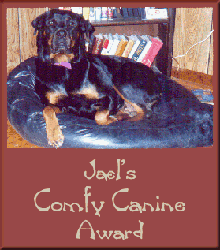 Comfy Canine Award