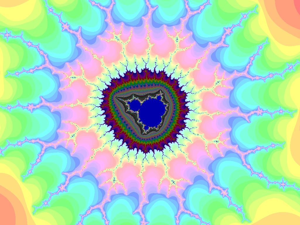Mandelbrot Set Fractal Image