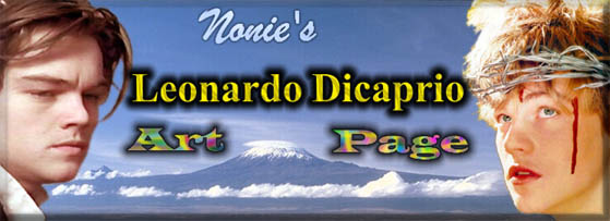 Nonie's Leonardo Dicaprio Art Page